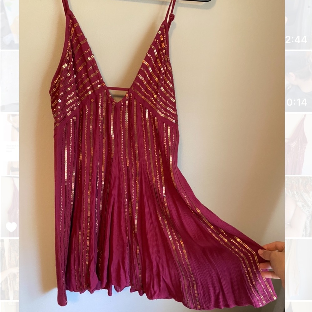 Sequin Free People Dress